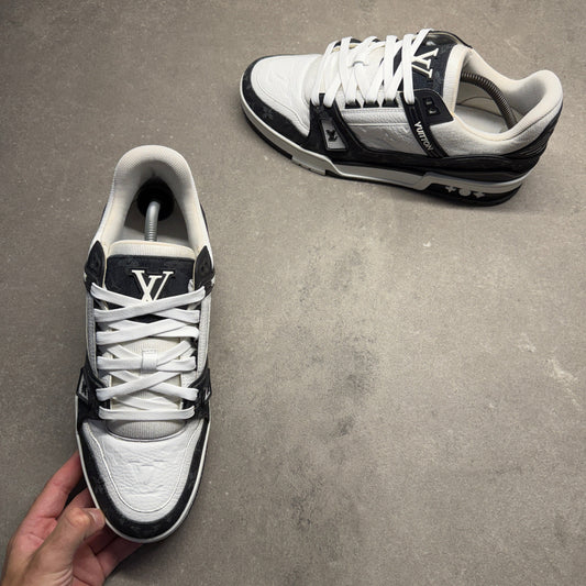 LOUIS VUITTON LV TRAINERS BLACK EU 42 (FIT A UK 9)