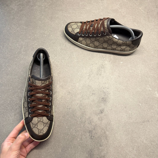 GUCCI MENS BROOKLYN BROWN EU 40 (FIT A UK 7 / 7.5)