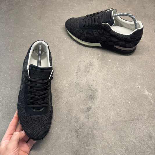 LOUIS VUITTON MENS DAMIER RUN AWAY BLACK EU 39 (FIT A UK 6 / 6.5)