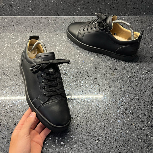 CHRISTIAN LOUBOUTIN MENS LOUIS JUNIOR BLACK EU 40.5 (FIT A UK 7)