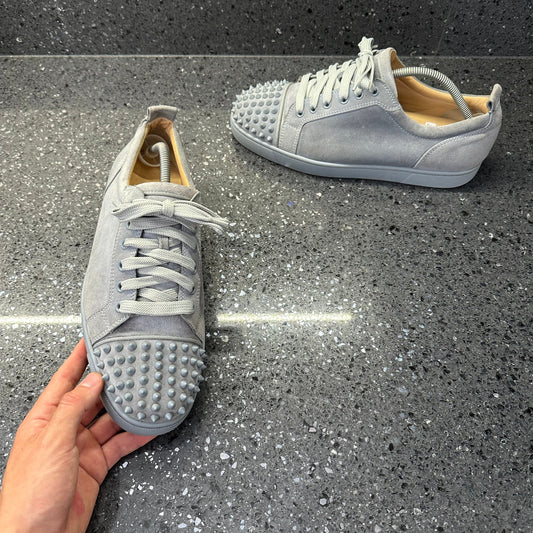 CHRISTIAN LOUBOUTIN MENS JUNIOR SPIKES BLUE EU 42.5 (FIT A UK 9)