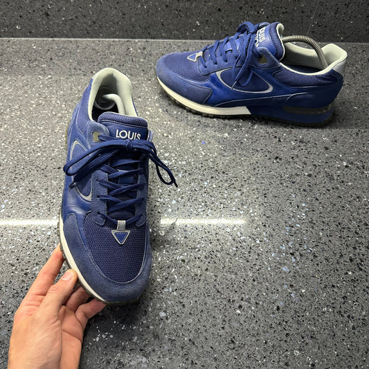 LOUIS VUITTON MENS RUN AWAY BLUE EU 42.5 (FIT A UK 9.5)